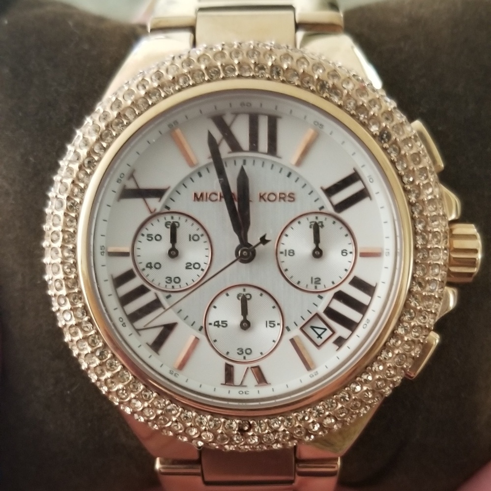 Michael Kors rose gold watch